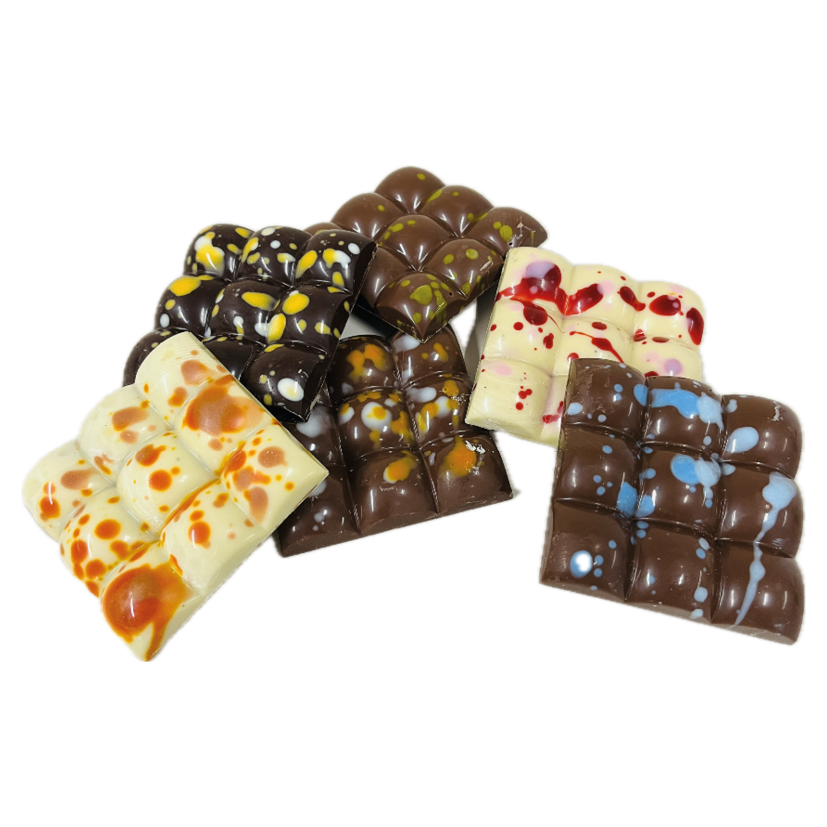 Vrolijk Paasreep - 75 gram - 6 smaken - inclusief banderol